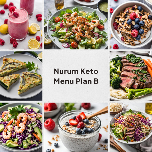 Nurum X Food Folk Keto Menu Plan B