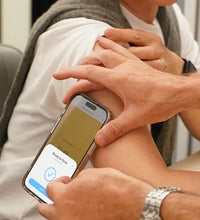 hands scanning using CGM monitoring device